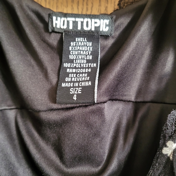 Black middies skater dress - Picture 4 of 5